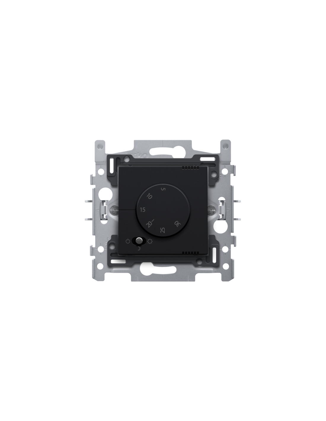 Thermostat électronique, couleur black coated