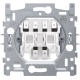 Socle pour interrupteur pour volets, verrouillage électrique, 10 AX/250 Vac, connexion rapide