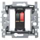 Socle pour prise pour haut-parleur simple, fixation par griffes