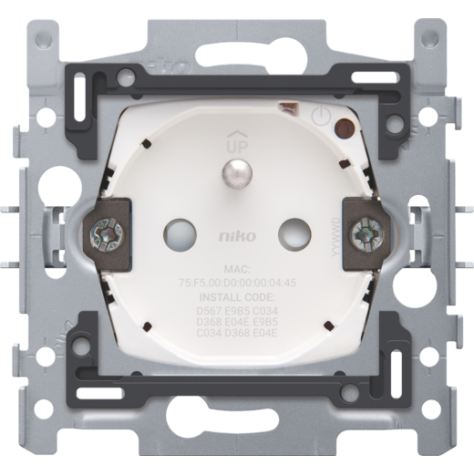 Prise de courant connectée commutable avec broche de terre et obturateurs de protection, Zigbee®, 16 A, connexion rapide