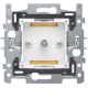 Socle pour mécanisme à impulsion avec commande rotative, 25 A/250 Vac, fixation par griffes