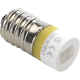 Lampe E10 avec LED ambre pour boutons-poussoirs 6A ou appareils de signalisation