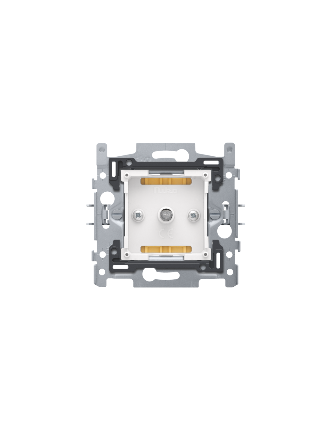 Socle pour interrupteur rotatif pour moteurs à 3 vitesses : 0-1-2 et 1-2-3, 20 A/250 Vac., fixation par griffes