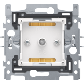 Socle pour interrupteur rotatif pour moteurs à 3 vitesses : 1-0-2, 25 A/250 Vac, fixation par griffes