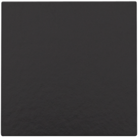 Set de finition pour interrupteur électronique ou bouton-poussoir simple, couleur piano black coated