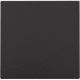 Set de finition pour interrupteur électronique ou bouton-poussoir simple, couleur piano black coated