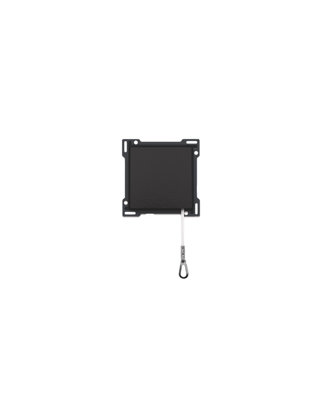 Set de finition pour interrupteur à tirette, couleur piano black coated