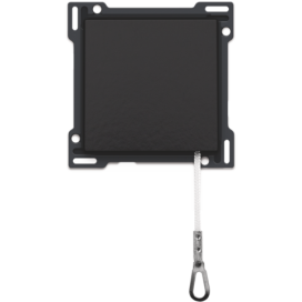 Set de finition pour bouton-poussoir à tirette, couleur piano black coated