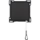 Set de finition pour bouton-poussoir à tirette, couleur piano black coated