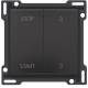 Set de finition pour interrupteur pour volets à verrouillage électrique, couleur piano black coated
