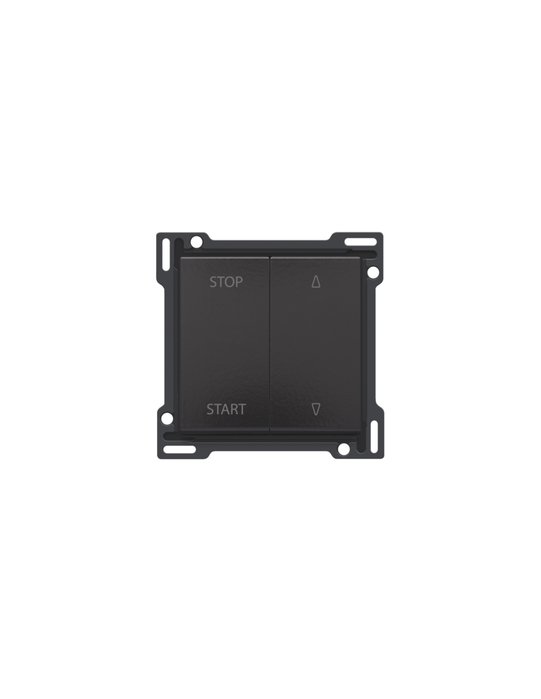 Set de finition pour interrupteur pour volets à verrouillage électrique, couleur piano black coated