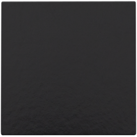 Set de finition avec sortie de câble pour cache-trou avec serre-fil, couleur piano black coated