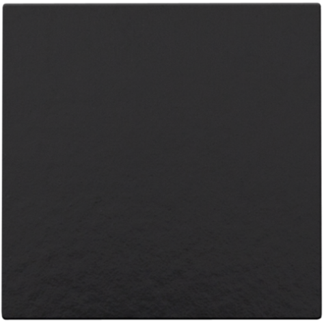 Set de finition avec sortie de câble pour cache-trou avec serre-fil, couleur piano black coated