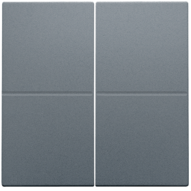 Clé double, pour variateur sans fil (Hue®, Bluetooth®, EnOcean®, KNX®), couleur blue grey coated