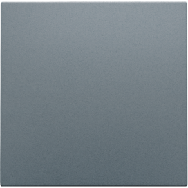 Set de finition pour interrupteur électronique ou bouton-poussoir simple, couleur blue grey coated