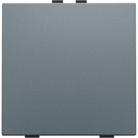 Bouton-poussoir simple pour Niko Home Control, couleur blue grey coated