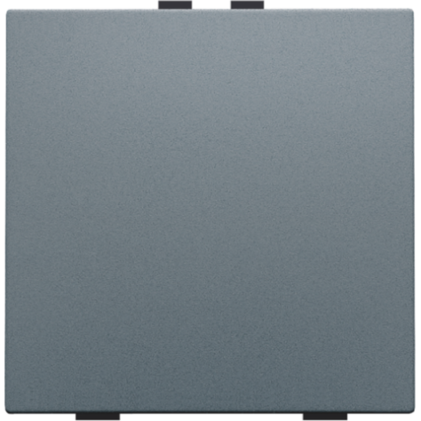Bouton-poussoir simple pour Niko Home Control, couleur blue grey coated