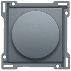 Set de finition pour minuterie réglable jusqu'à 15 min., couleur blue grey coated