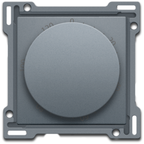 Set de finition pour minuterie réglable jusqu'à 120 min., couleur blue grey coated