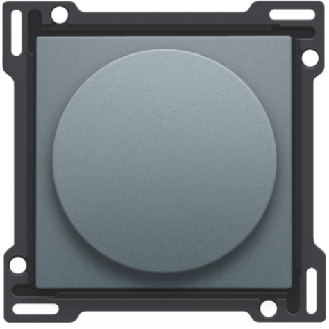 Set de finition 1-2-3 pour interrupteur rotatif pour moteurs, couleur blue grey coated