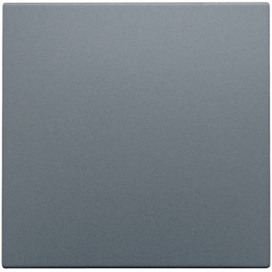 Set de finition avec sortie de câble pour cache-trou avec serre-fil, couleur blue grey coated