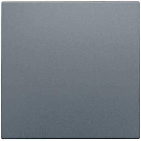 Set de finition avec sortie de câble pour cache-trou avec serre-fil, couleur blue grey coated