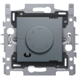 Thermostat électronique, couleur blue grey coated