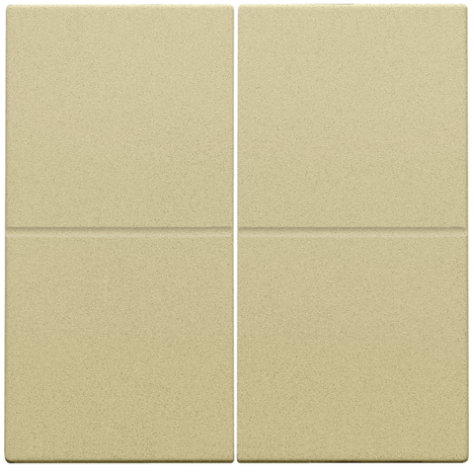 Clé double, pour variateur sans fil (Hue®, Bluetooth®, EnOcean®, KNX®), couleur gold coated