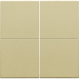 Clé double, pour variateur sans fil (Hue®, Bluetooth®, EnOcean®, KNX®), couleur gold coated
