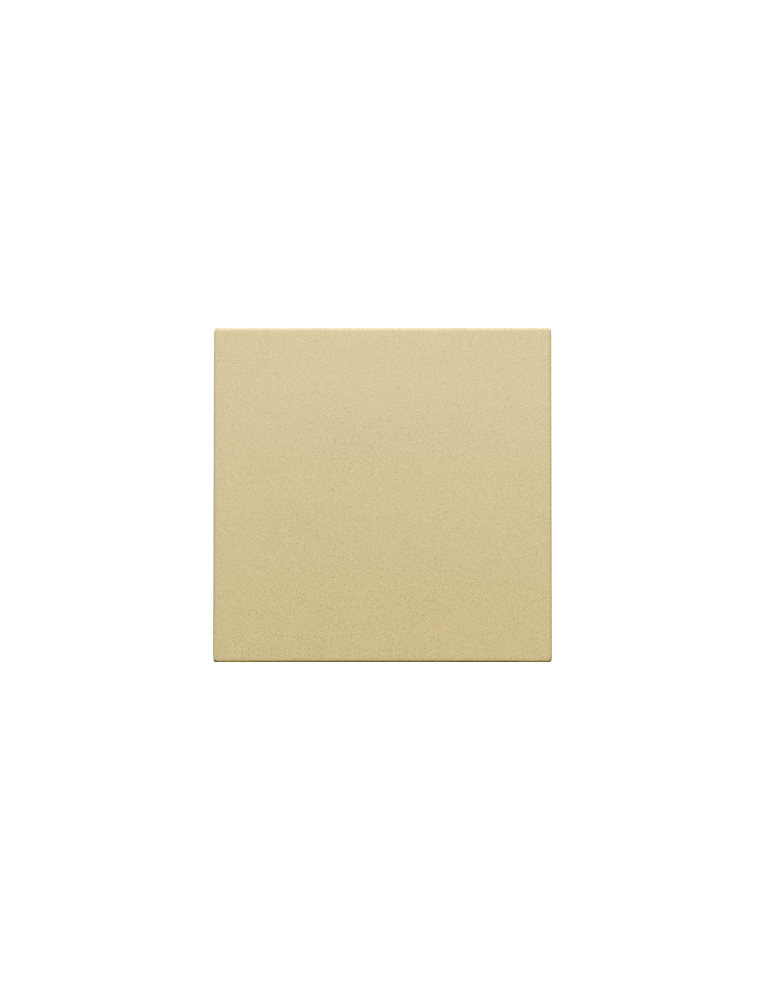 Set de finition pour interrupteur électronique ou bouton-poussoir simple, couleur gold coated