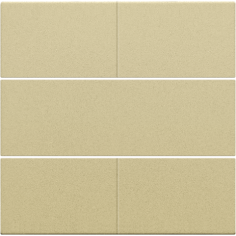 Set de finition pour bouton-poussoir quadruple, libre de potentiel, 24 V, couleur gold coated