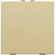 Bouton-poussoir simple pour Niko Home Control, couleur gold coated