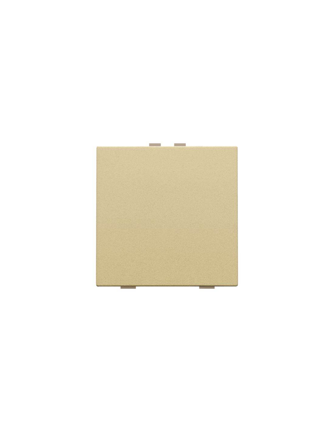 Bouton-poussoir simple pour Niko Home Control, couleur gold coated