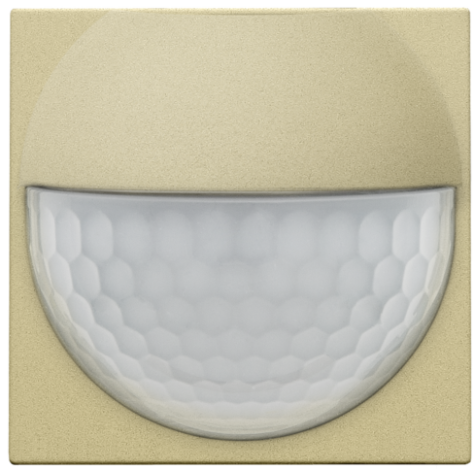 Set de finition pour détecteur de mouvement mural pour Niko Home Control, couleur gold coated