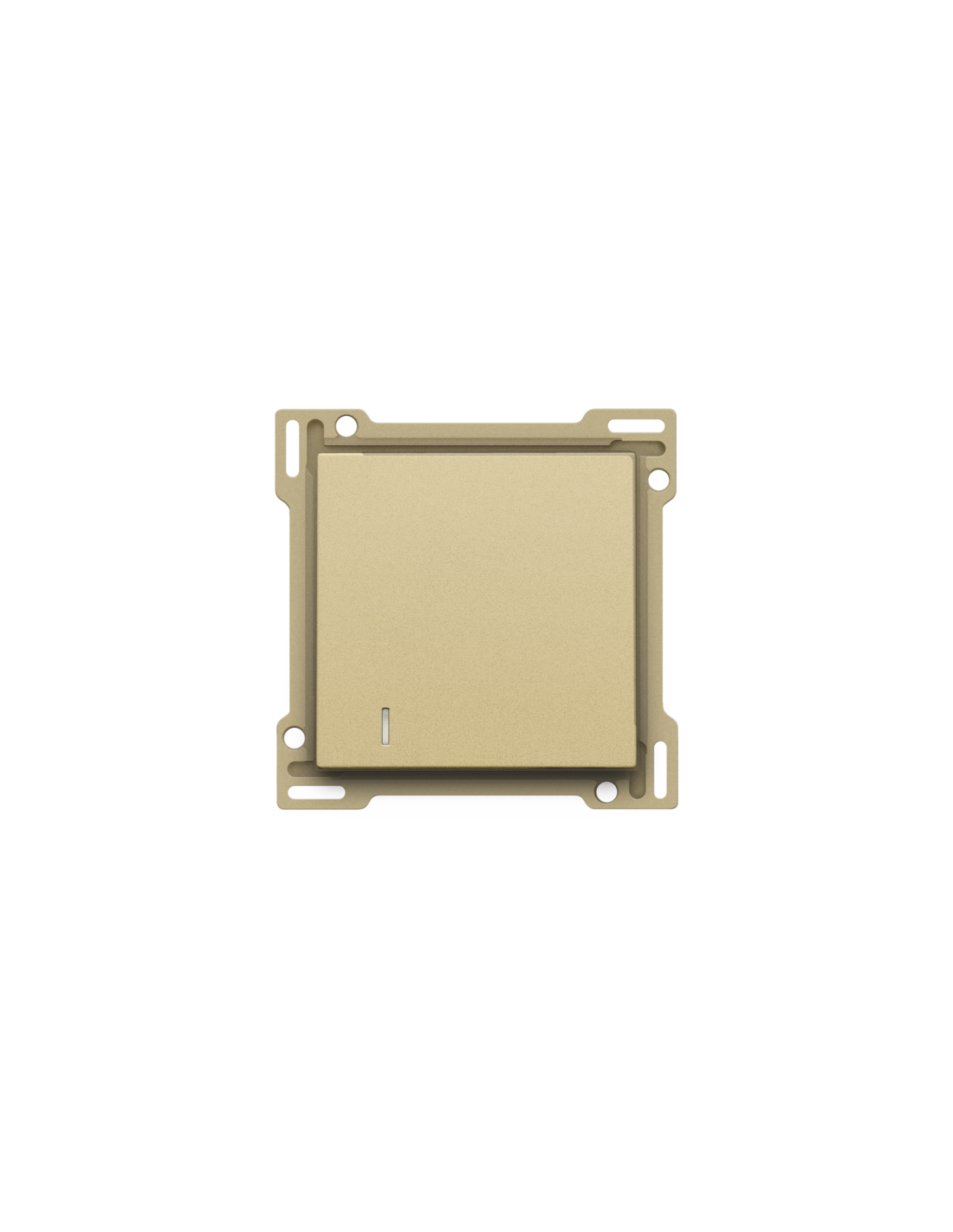 Set de finition pour interrupteur pour cartes d'hôtel, couleur gold coated