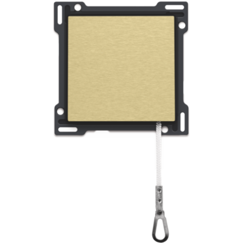 Set de finition pour interrupteur à tirette, couleur gold coated