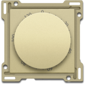 Set de finition pour minuterie réglable jusqu'à 120 min., couleur gold coated