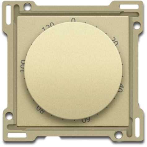 Set de finition pour minuterie réglable jusqu'à 120 min., couleur gold coated