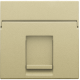 Enjoliveur data 1x RJ, couleur gold coated