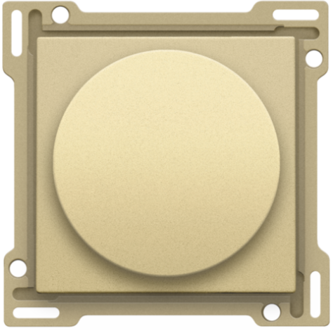 Set de finition 1-2-3 pour interrupteur rotatif pour moteurs, couleur gold coated