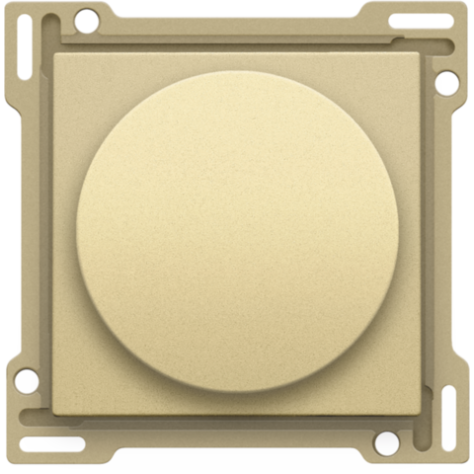 Set de finition 1-0-2 pour interrupteur rotatif pour moteurs, couleur gold coated