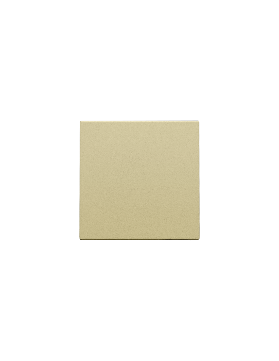 Set de finition avec sortie de câble pour cache-trou avec serre-fil, couleur gold coated