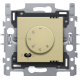 Thermostat électronique, couleur gold coated