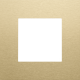 Plaque de recouvrement simple, couleur Niko Pure alu gold brushed