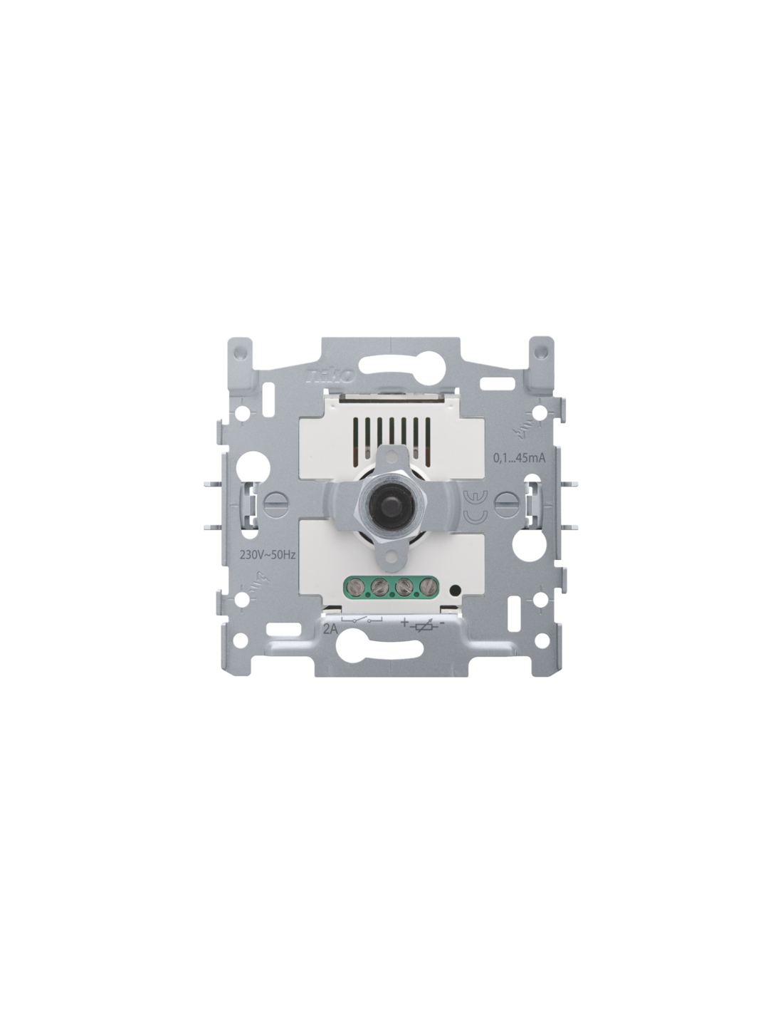 Socle pour variateur à bouton rotatif pour commuter et faire varier l'intensité des ballasts électroniques réglables