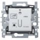 Socle pour variateur à bouton-poussoir à encastrer 2 – 100 W, connexion à 3 fils