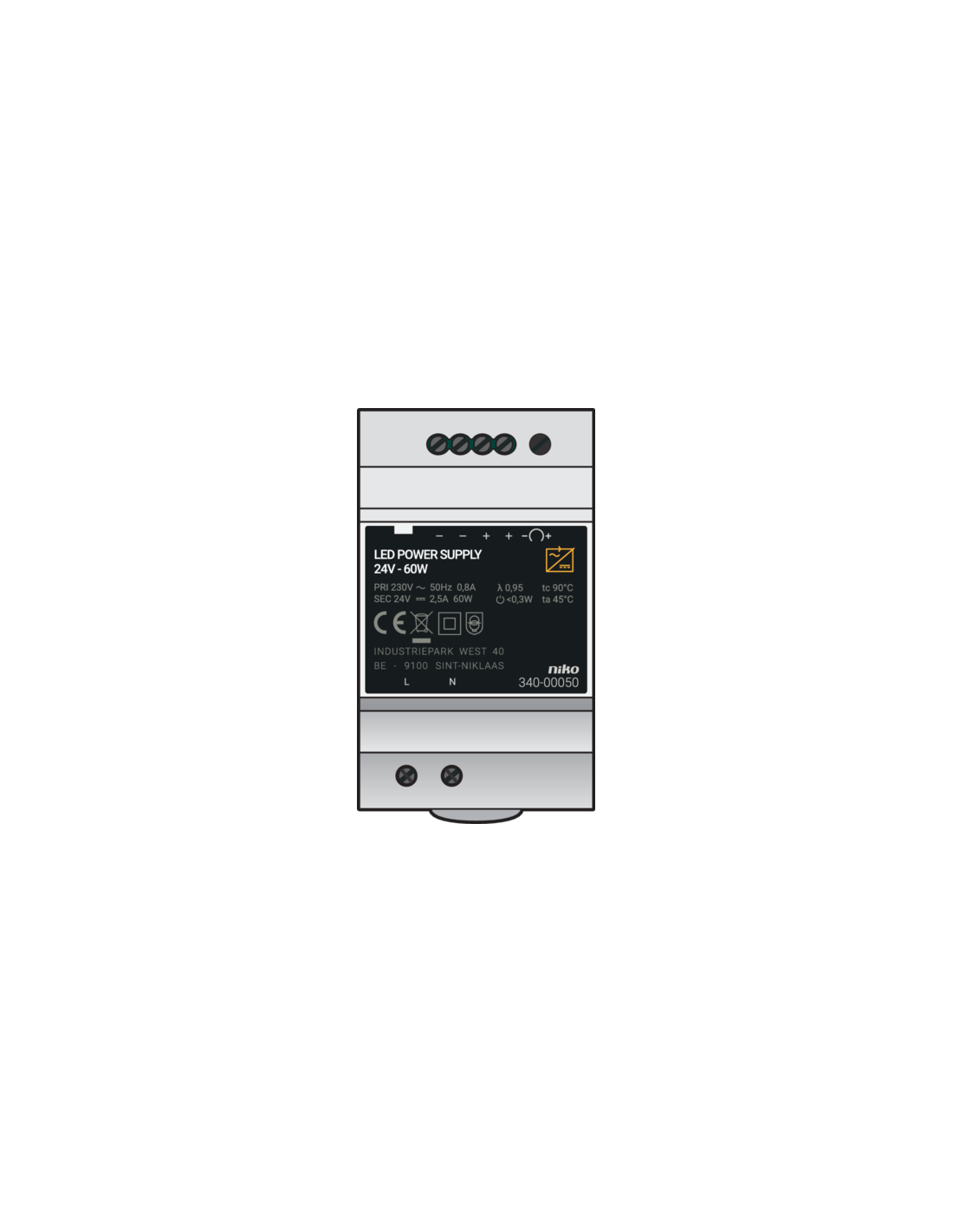 Alimentation modulaire 24 Vdc, 2,5 A, 60 W