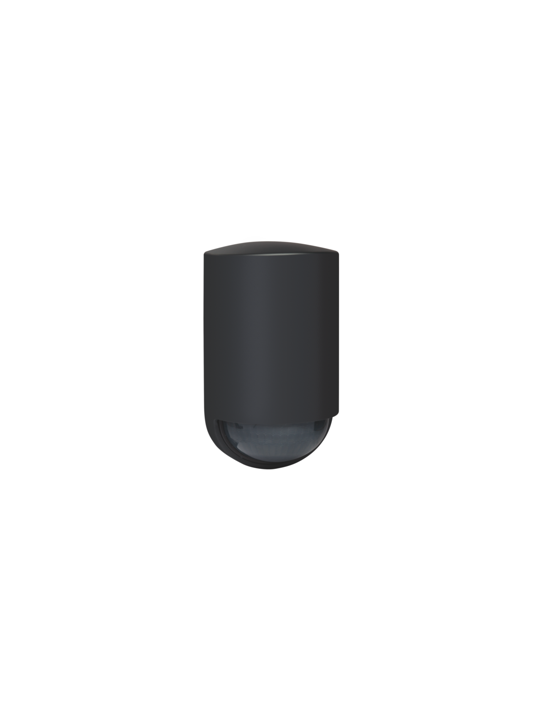 Détecteur de mouvement, 230 V, 13 m, 180°, IP54, pour montage en saillie, couleur anthracite