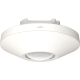 Détecteur de mouvement M34HC, KNX®, 5 canaux, 15-20 m, plafond grande hauteur, pour boîte d'encastrement, couleur blanc