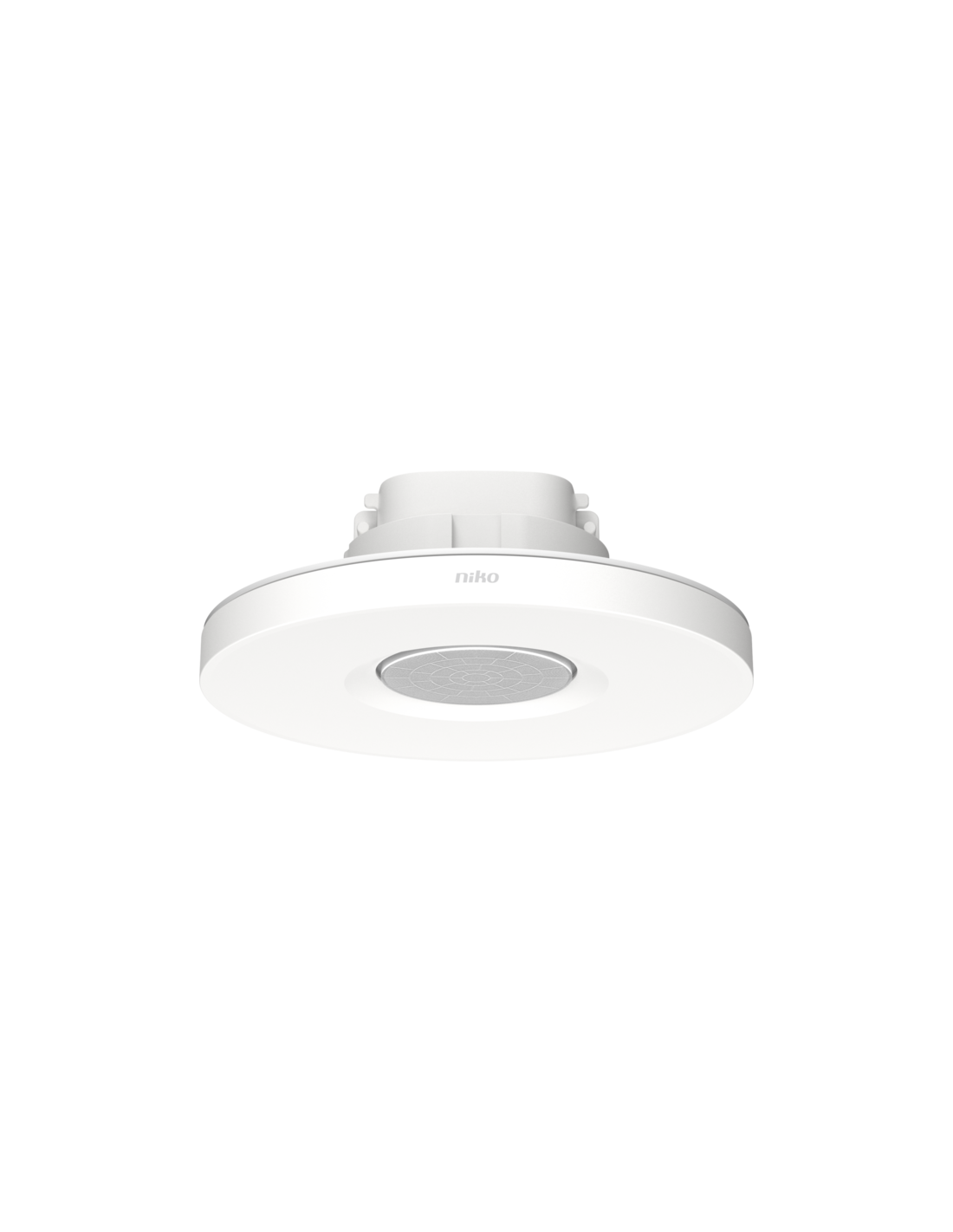 Détecteur de présence P34MR, KNX®, 5 canaux, 9-10 m, IP40, pour boîte d'encastrement, couleur blanc